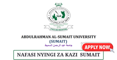 Nurse and Midwifery Tutors (4) Job Opportunity at SUMAIT 2025