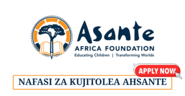 Call for Volunteers at Ahsante Africa Foundation 2025