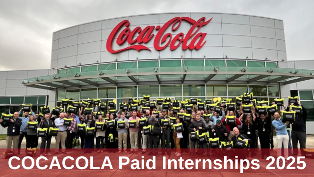 Coca-Cola Paid Internship Programme 2025