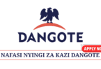 Dangote Group Tanzania Vacancies 2025