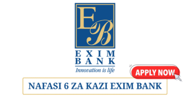 Exim Bank Tanzania Vacancies May 2025
