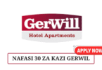 GerWill Hotel Vacancies May 2025