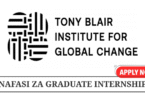 Graduate Associate Intern at Tony Blair Institute for Global Change 2025