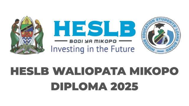 HESLB Waliopata Mikopo Diploma Loan Beneficiaries 2025