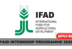 IFAD Paid Internship Programme 2025