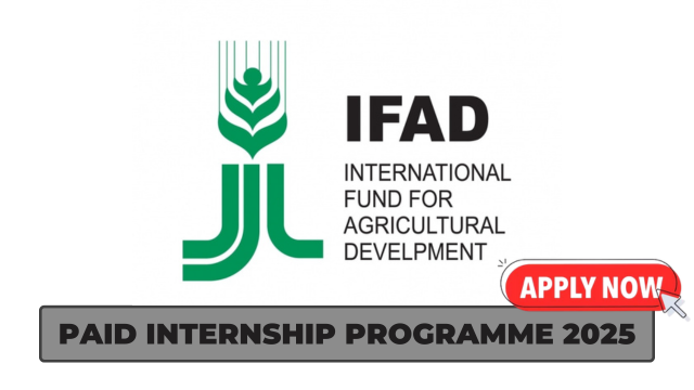 IFAD Paid Internship Programme 2025