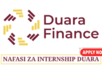 Investment Officer Internship at Duara Finance May 2025