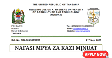 MJNUAT 19 Job Vacancies May 2025