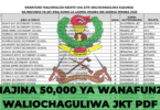 Majina ya Waliochaguliwa JKT 2025 – JKT Selection