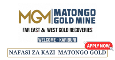 Matongo Gold Mine Vacancies 2025