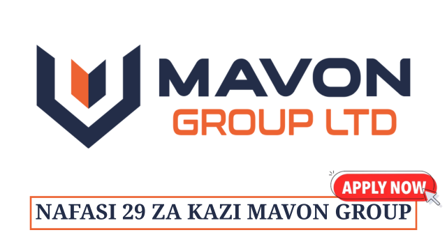  Mavon Group Limited 29 Vacancies May 2025