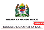 Ministry of Foreign Affairs Vacancies May 2025