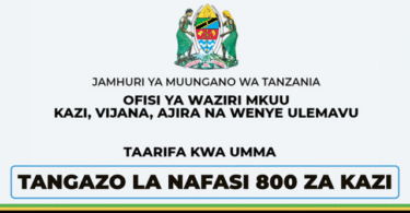 Mkapa Foundation 800 Driver Vacancies 2025