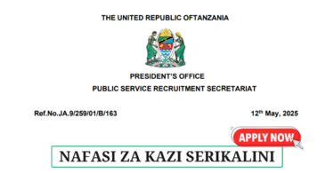 PSRS Vacancies FETA TAFICO and LITA 2025