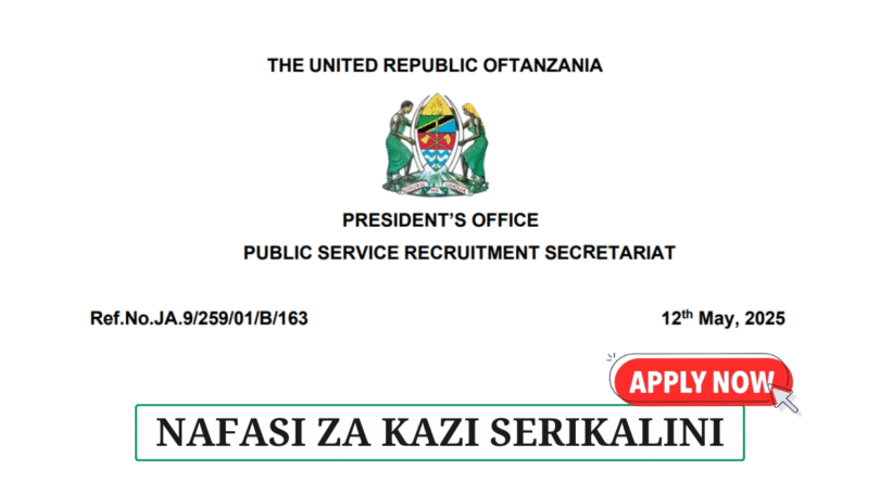 PSRS Vacancies FETA TAFICO and LITA 2025