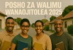 Posho za Walimu wanaojitolea 2025
