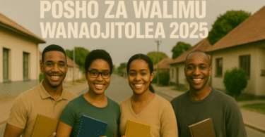 Posho za Walimu wanaojitolea 2025