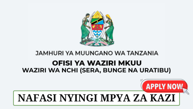 Prime Minister Office New Job Vacancies May 2025