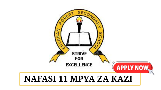 Shaaban Robert School 11 Vacancies May 2025