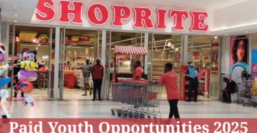 Shoprite Paid Youth Opportunities 2025