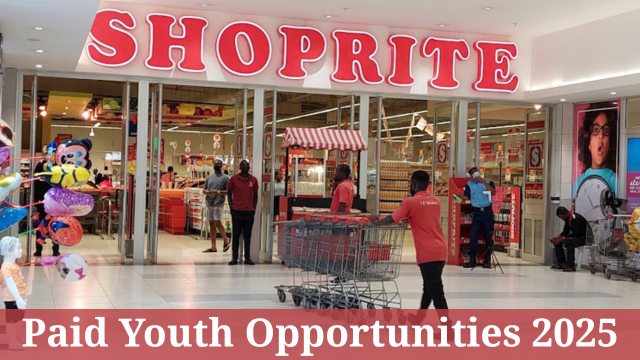Shoprite Paid Youth Opportunities 2025
