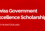 Swiss Government Excellence Scholarships For Foreign Scholars 2025