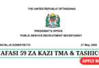 TASHICO and TMA 59 Vacancies May 2025