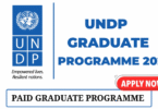 UNDP Graduate Programme 2025