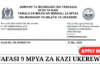 Ukerewe District Council Vacancies May 2025