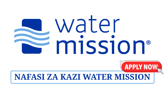 Water Mission Vacancies May 2025