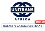 70 Truck Driver Jobs at Unitrans Tanzania June 2025
