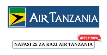 Air Tanzania (ATCL) 25 Vacancies June 2025