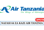 Air Tanzania (ATCL) Job Vacancies June 2025