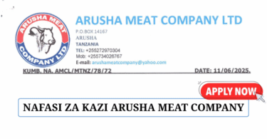 Arusha Meat Company Limited (AMCL) Vacancies June 2025