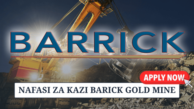 Barrick Tanzania Gold Corporation Vacancies 2025