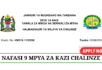 Chalinze District Council Job Vacancies June 2025