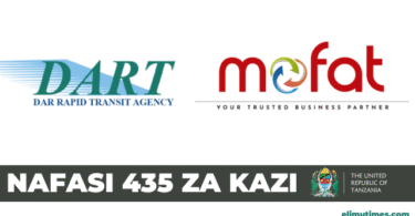 DART Urban Transport Vacancies at Mofat June 2025