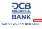 DCB Commercial Bank Vacancies June 2025