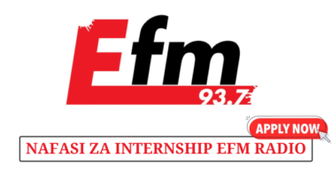 EFM Radio Internship Opportunities June 2025
