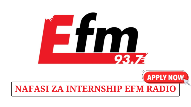 EFM Radio Internship Opportunities June 2025