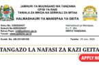Geita Municipal Council Vacancies June 2025