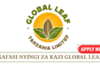 Global Leaf Tanzania Limited Vacancies June 2025