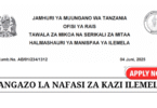 Ilemela Municipal Council Vacancies June 2025