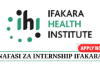 Internship Opportunities at Ifakara Institute June 2025