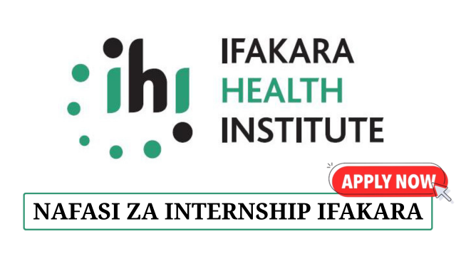 Internship Opportunities at Ifakara Institute June 2025