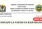 Kilosa District Council Job Vacancies June 2025