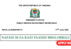 PSRS (Utumishi) 50 Vacancies in Key Agencies June 2025