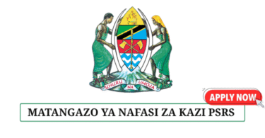 PSRS (Utumishi) New Vacancies 2025