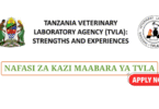 Wakala wa Maabara ya Veterinari (TVLA) Vacancies June 2025