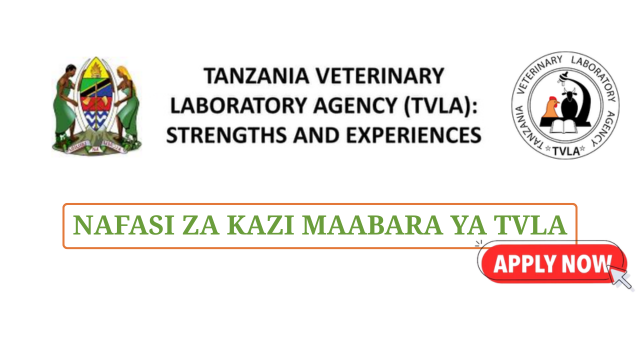 Wakala wa Maabara ya Veterinari (TVLA) Vacancies June 2025